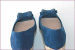 PULL AND BEAR Escarpins Compensés Synthétique Bleu T 37 TBE