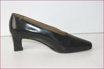 LAETYO Escarpins Tout Cuir Noir T 35 TTBE