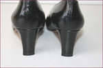 LAETYO Escarpins Tout Cuir Noir T 35 TTBE