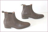 AIGLE Boots Modèle ORZAC Cuir Marron T 2.5 UK / 4 US / T 35  ETAT NEUF