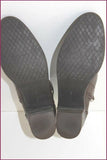TOMMY HILFIGER Boots Femme Cuir Marron T 42 TBE