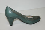 MANFIELD Escarpins Vintage tout Cuir Vert T 35 BE