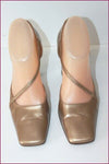 SERGIO ROSSI Escarpins Tout Cuir Bronze T 36.5 IT / T 37.5 BE