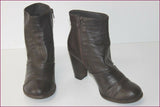SAN MARINA Boots Cuir Marron Foncé T 40 BE