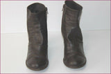 SAN MARINA Boots Cuir Marron Foncé T 40 BE