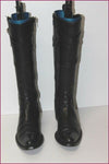 SAMZIO Bottes Cuir Noir Doublées Cuir T 35 BE