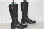 SAMZIO Bottes Cuir Noir Doublées Cuir T 35 BE