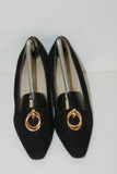 VINTAGE Escarpins MINELLI Tout Cuir Noir T 40.5 BE