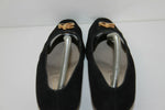 VINTAGE Escarpins MINELLI Tout Cuir Noir T 40.5 BE