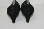 VINTAGE Escarpins MINELLI Tout Cuir Noir T 40.5 BE