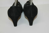 VINTAGE Escarpins MINELLI Tout Cuir Noir T 40.5 BE