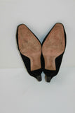 VINTAGE Escarpins MINELLI Tout Cuir Noir T 40.5 BE