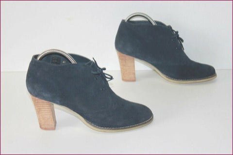 MELLOW YELLOW Boots Daim Bleu Pétrole T 41 TBE
