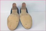 MELLOW YELLOW Boots Daim Bleu Pétrole T 41 TBE