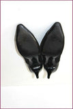 EVELIN'S Reims Escarpins Tout Cuir Noir Hauts Talons T 5.5  / T 37 TBE