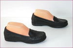 GEOX Respira Mocassins Cuir Noir T 35 TBE