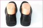 GEOX Respira Mocassins Cuir Noir T 35 TBE