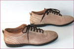 MANILA Derby à Lacets Cuir Vieilli Beige T 40 TTBE