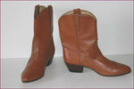 WANGLER Bottines Boots Semi Pointues  Tout Cuir Marron T 9 US / T 41 FR TTBE