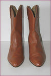 WANGLER Bottines Boots Semi Pointues  Tout Cuir Marron T 9 US / T 41 FR TTBE