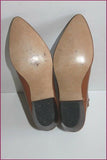 WANGLER Bottines Boots Semi Pointues  Tout Cuir Marron T 9 US / T 41 FR TTBE