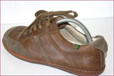 EL NATURALISTA Sneakers Tennis Cuir Marron T 41 TBE