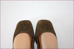 TED LAPIDUS Escarpins Daim Marron Talons Compensés T 36 BE