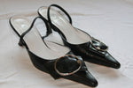 Escarpins PERLATO Cuir Noir  T 35 BE