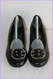 Escarpins ANDRE Cuir Noir Bouts Ronds T 37 ETAT NEUF