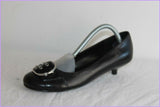 Escarpins ANDRE Cuir Noir Bouts Ronds T 37 ETAT NEUF