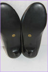 Escarpins ANDRE Cuir Noir Bouts Ronds T 37 ETAT NEUF