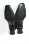 MINELLI Escarpins Vintage Tout  Cuir Bleu Nuit T 36 TBE