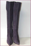 FLORENCE KOOLJMAN Bottes Daim Souple Violet Petits Talons T 4.5 / 37.5 TTBE