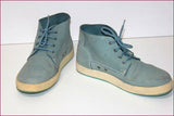 CHEVIGNON Boots à Lacets Cuir Bleu Ciel T 40 BE