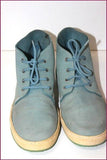 CHEVIGNON Boots à Lacets Cuir Bleu Ciel T 40 BE