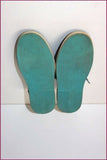 CHEVIGNON Boots à Lacets Cuir Bleu Ciel T 40 BE