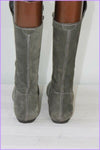 POLLINI Mi Bottes  Daim Gris  T 37 TBE