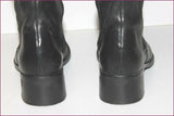 STEPHANE GONTARD Bottes Pointues Cuir Noir T 38 TBE