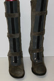 JANET & CO Mi Bottes Compensées Daim Gris T 37 BE