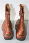 FAIRMOUNT Bottines Pointues Cuir Marron Clair Doublées Cuir T 7.5 UK / 41 FR BE