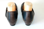 KICKERS Escarpins à Sangles Elastiquées Cuir Bicolore T 38 TTBE