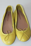 SAN MARINA Ballerines Cuir Souple Jaune T 36 BE