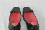 Escarpins SAGONE Par Yves De Beaumont Cuir Noir T 32 TBE