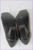 Escarpins SAGONE Par Yves De Beaumont Cuir Noir T 32 TBE