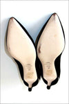 JONAK Escarpins à Talons Velours Noir Doublés Cuir T 37 TBE