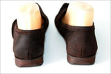 STEPHANE GONTARD Mocassins Babouches Cuir Naturel T 37 TBE
