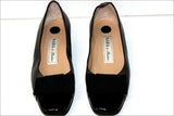 SARA DI BERTON Escarpins tout Cuir Gris Foncé T 34.5 TBE