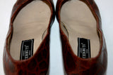 SERGIO CERRUTI Roma Escarpins Tout Cuir Marron T 41 BE