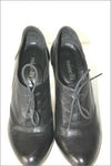 MINELLI Escarpins à Lacets Cuir Noir T 39 BE