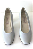 ELISA Paris  Escarpins Tout Cuir Gris Clair T 35 TBE